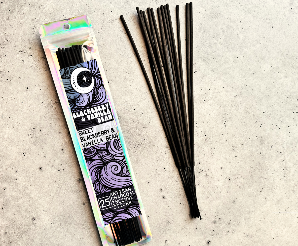 Blackberry & Vanilla Bean | 9  Inch Incense Stick