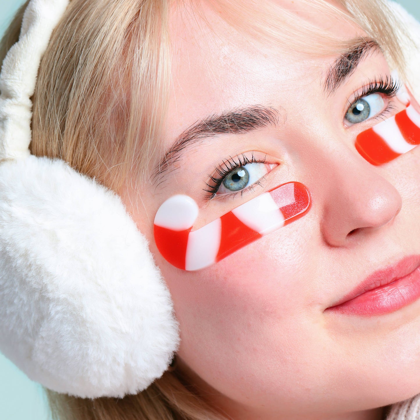 Christmas Holiday Candy Cane Cutie Depuffing Undereye Patch