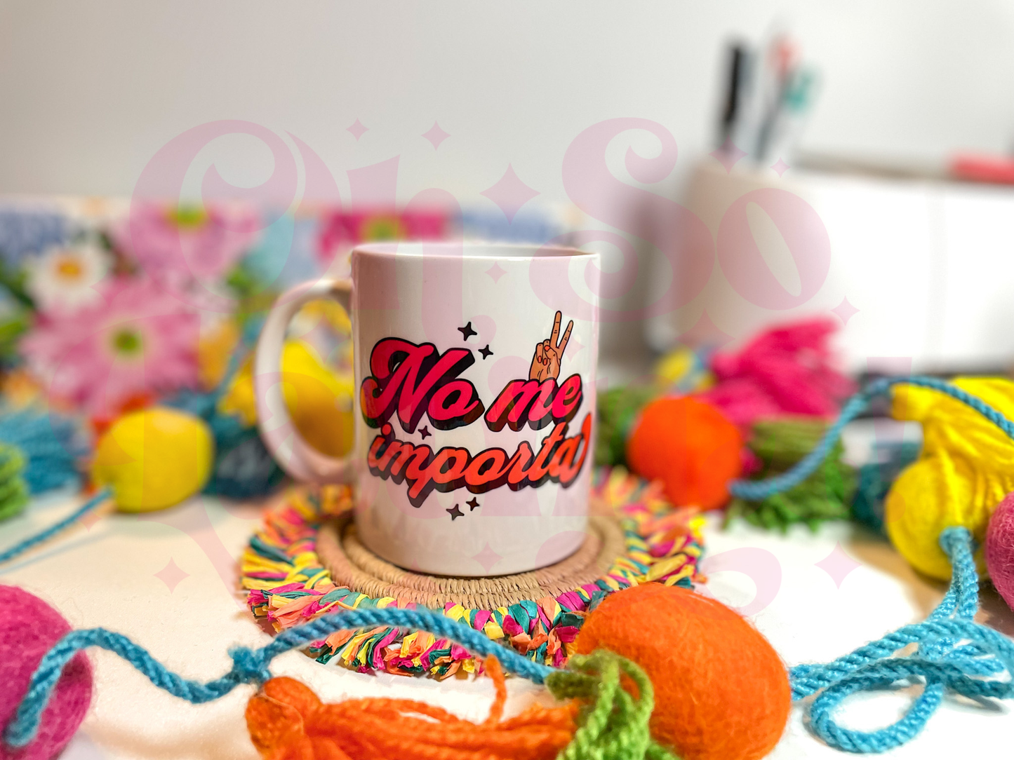 No Me Importa Coffee Mug | The "I Don't Care" Latina Mug