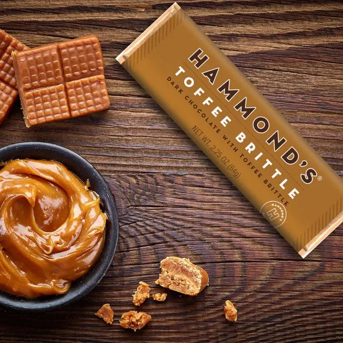 Dark Chocolate - Natural Toffee Brittle