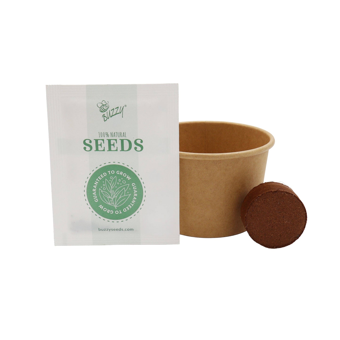 Save The Bees Kits | Paper Cups | Pollinator Seeds 12 Pack