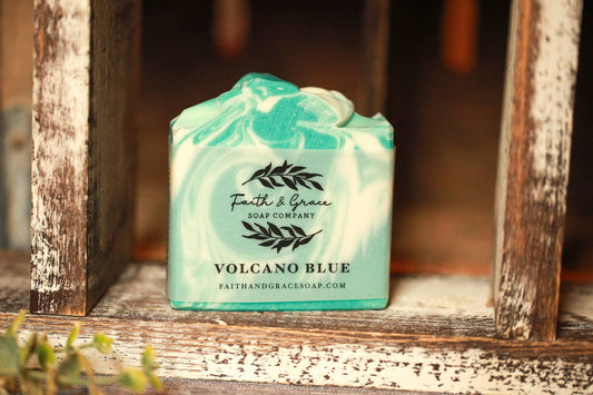 Blue Volcano Artisan Bar Soap, 4.5 oz.