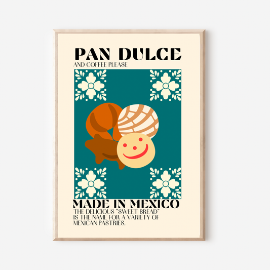 8.5x11'' & 5x7" Pan dulce  Print