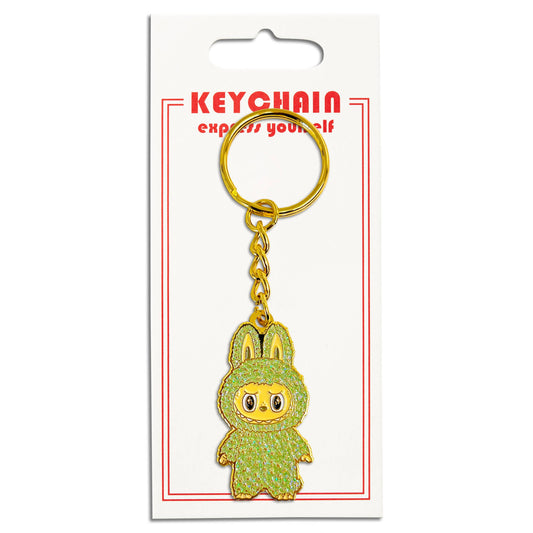 Monster Green Grape Keychain