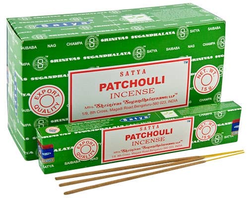 Satya - 60's Patchouli Incense Sticks (15 g.)