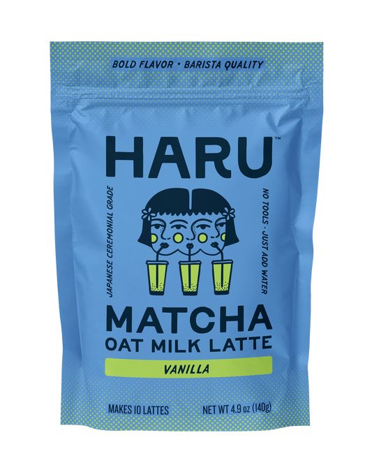 Haru Vanilla Matcha Oat Milk Latte