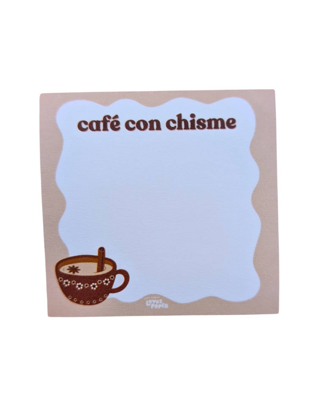 Cafe con Chisme 3x3 Post-It Notes