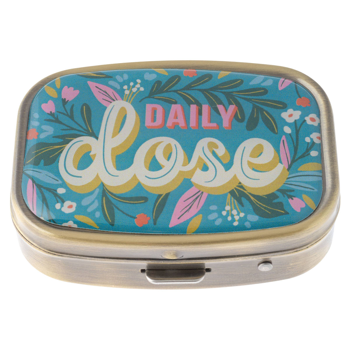Small Metal Pill Case: Take Your Meds
