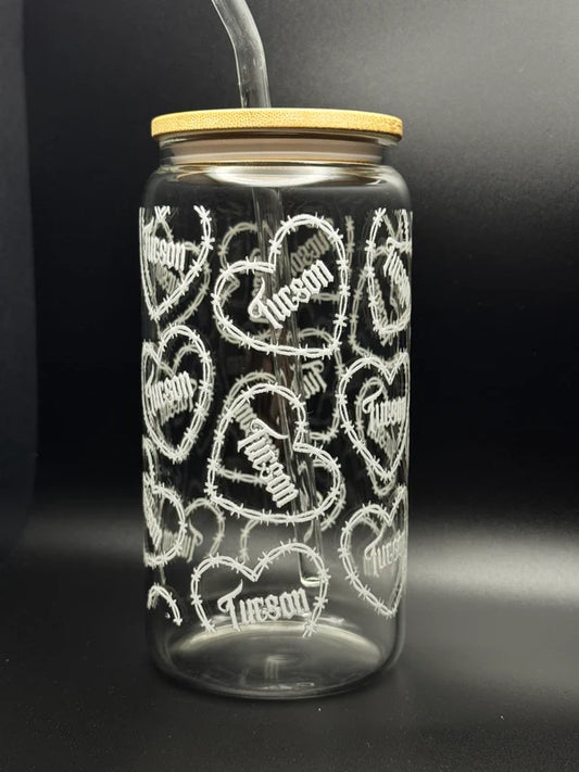 By Spooky Selena Glass Cup