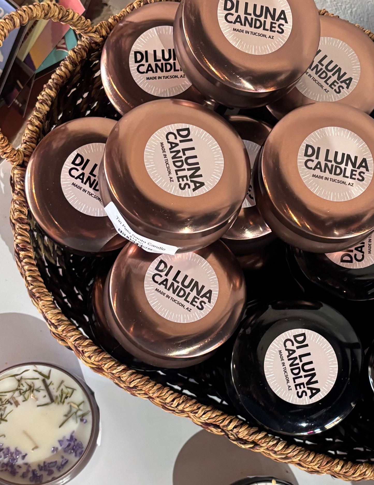 Tin Palo Santo Candle