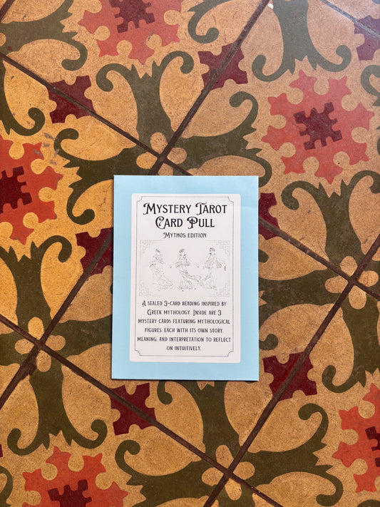 Mystery Tarot Card Pull- Mythos Edition