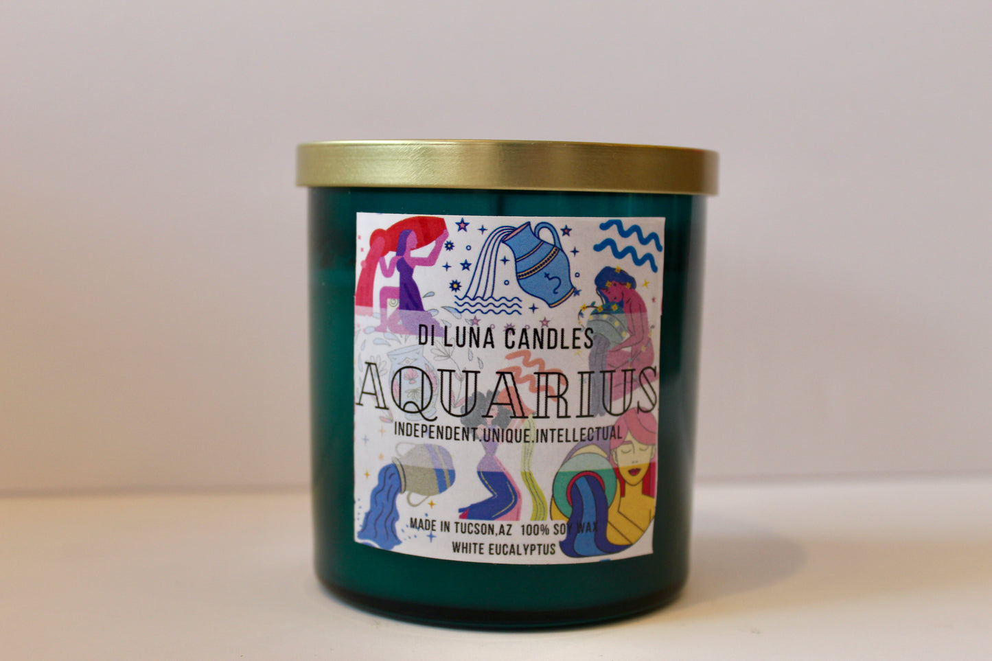 Aquarius Candle