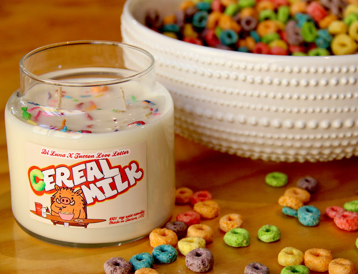 16oz Cereal Milk Tucson Love Letter Candle