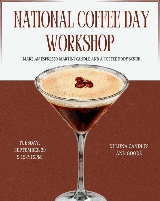 9/29 National Coffee Day Workshop