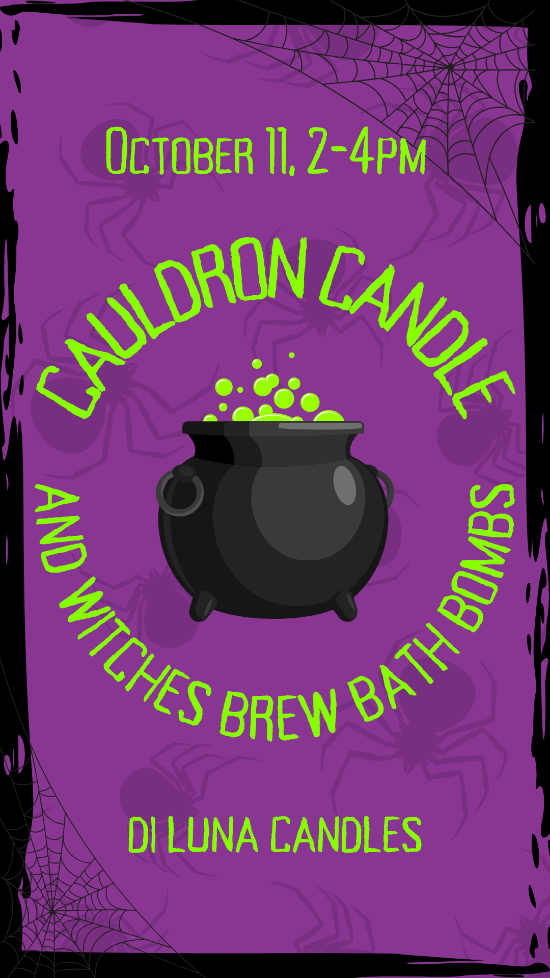 10/11 Witches Brew Workshop