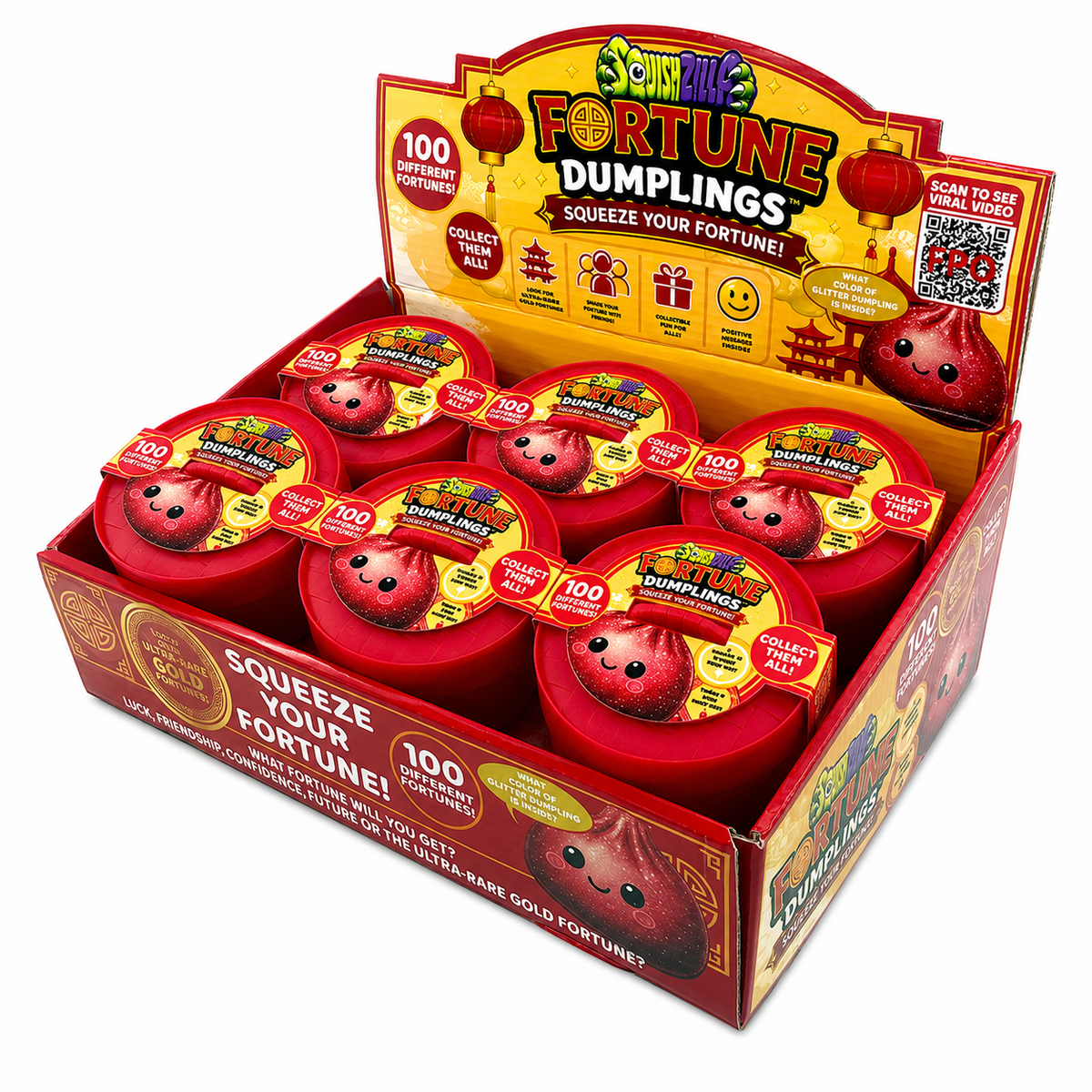 Fun Doh Mystery Fortune Squishy Dumpling Toy