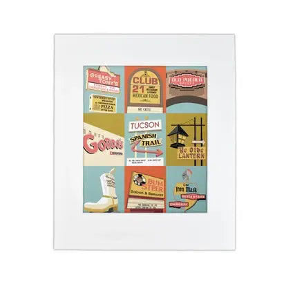 Print 8x10 Restaurant Tiles