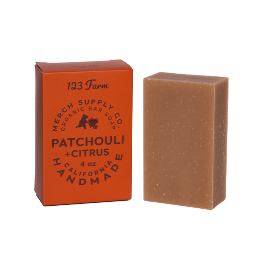 Patchouli + Citrus | Organic Bar Soap, 4 oz