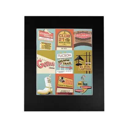 Print 8x10 Restaurant Tiles