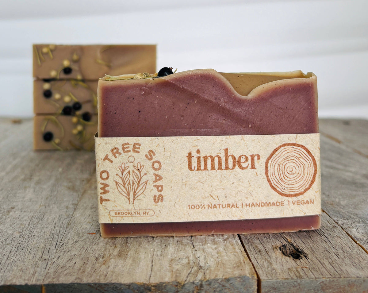 Timber - Natural Handmade Vegan Bar Soap