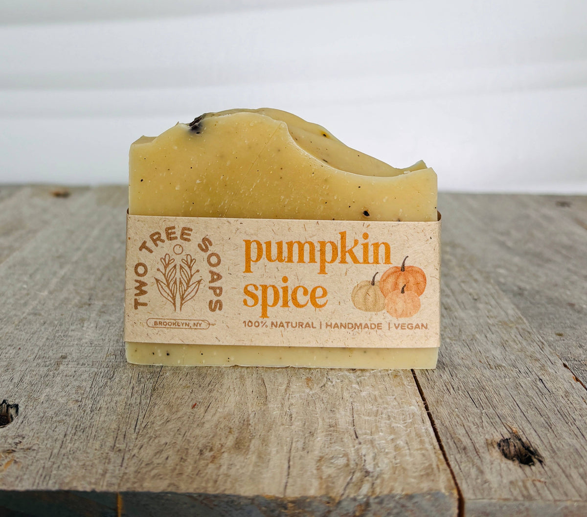 Pumpkin Spice - Natural Handmade Vegan Bar Soap