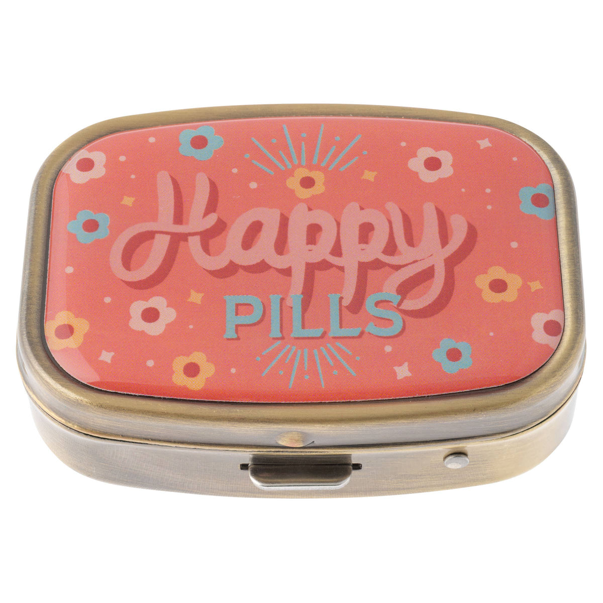 Small Metal Pill Case: Take Your Meds
