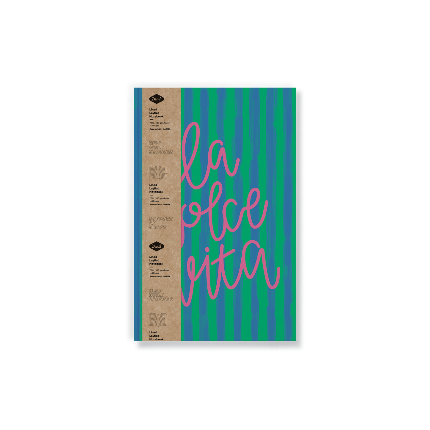 La Dolce Vita Layflat Notebook