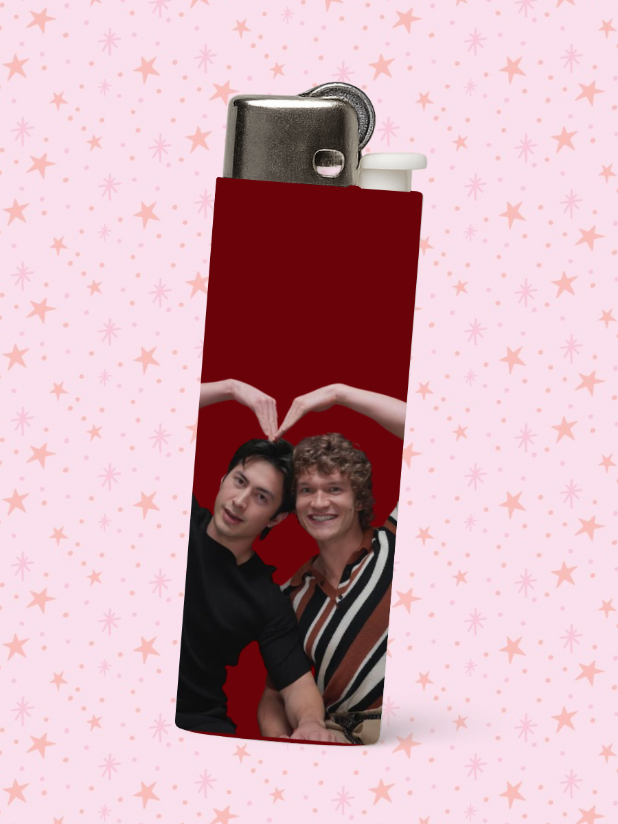 Connor & Hudson Heart Lighter