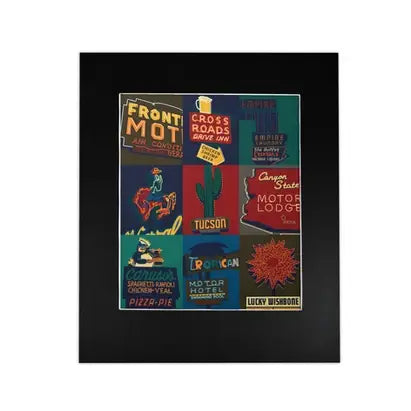 Print 8x10 Neon Night
