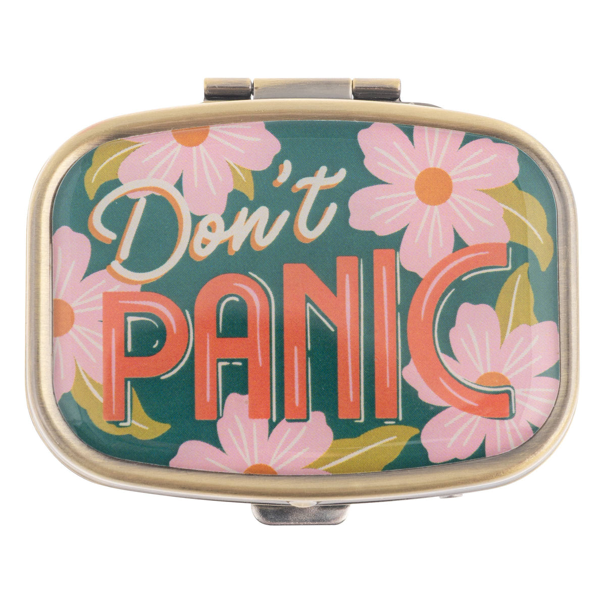Small Metal Pill Case: Take Your Meds