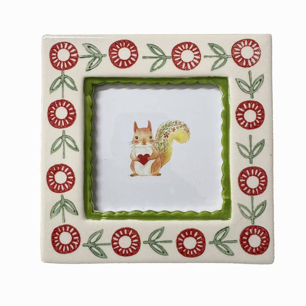 Hand-painted Ceramic Photo Frame,