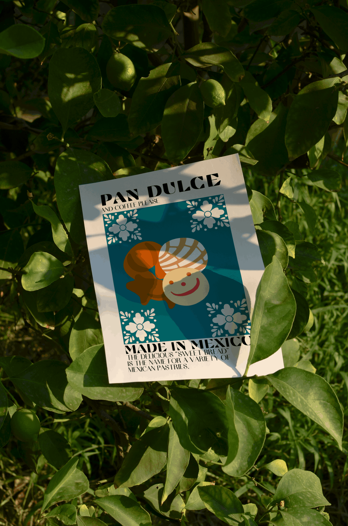 8.5x11'' & 5x7" Pan dulce  Print