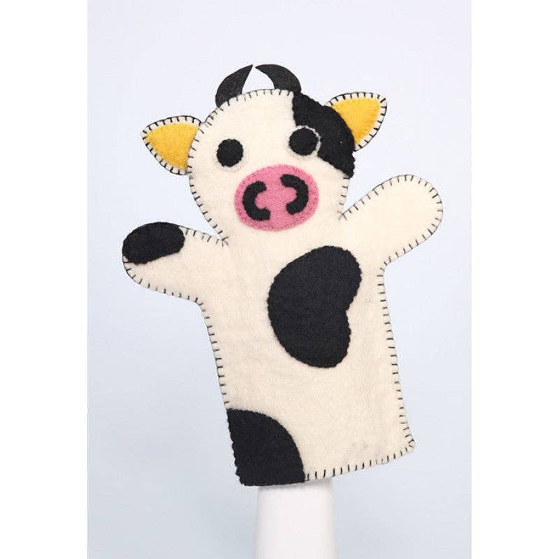 Cow Design Hand Puppets