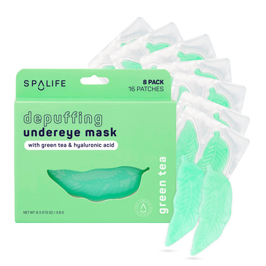 Green Tea Depuffing Hydrogel Eye Patches  | 8 Pack