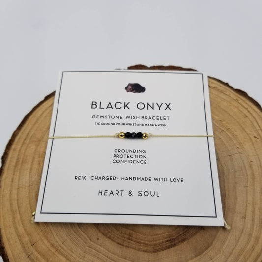 Chakra Bracelet: Black Onyx