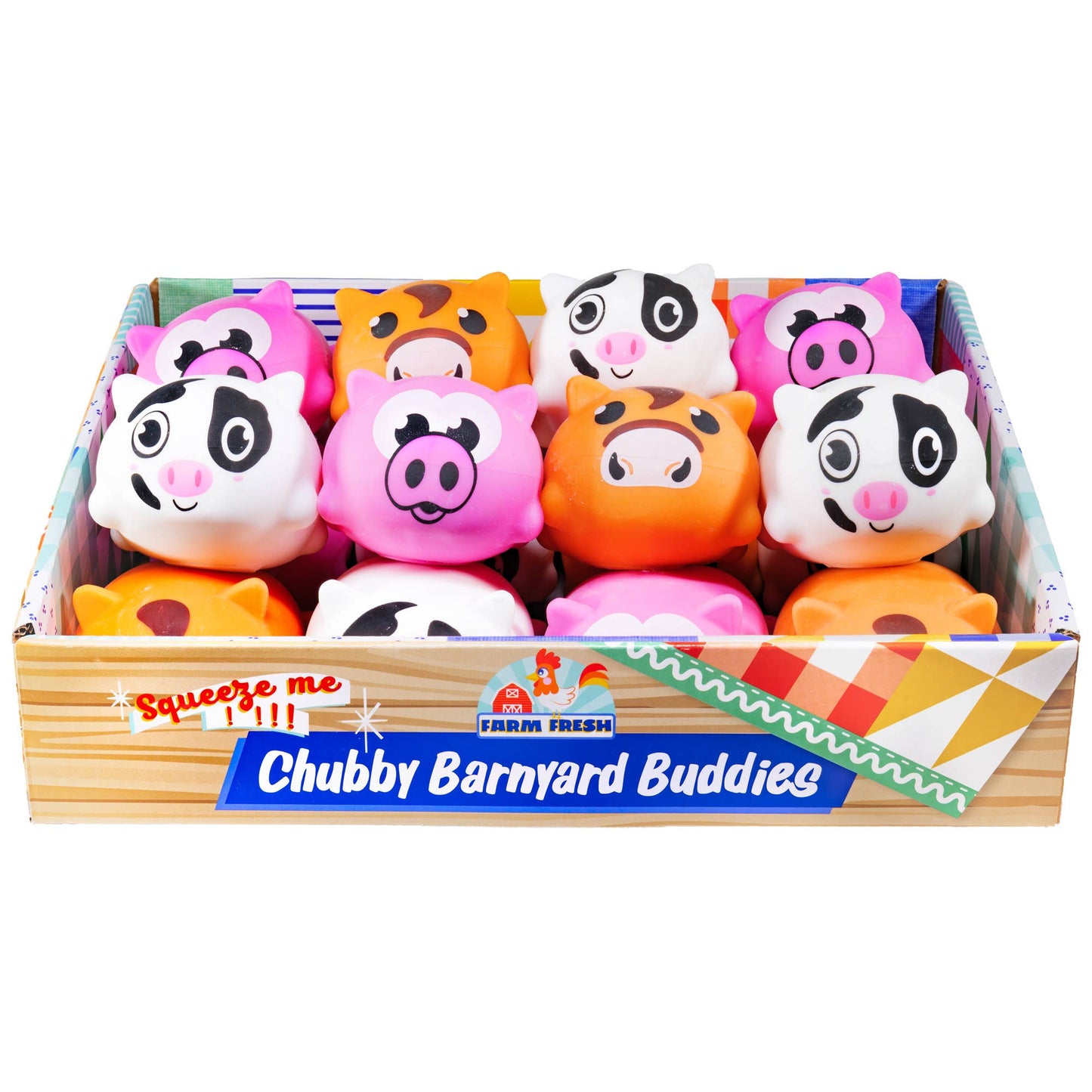 Farm Fresh Chubby Barnyard Animal- Random Animal