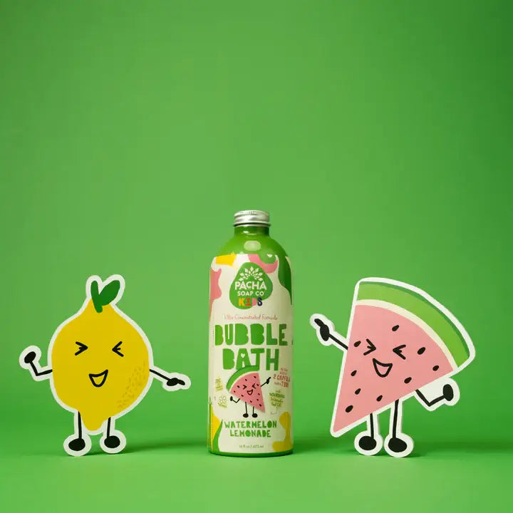 Pacha Kids, Bubble Bath, Watermelon Lemonade