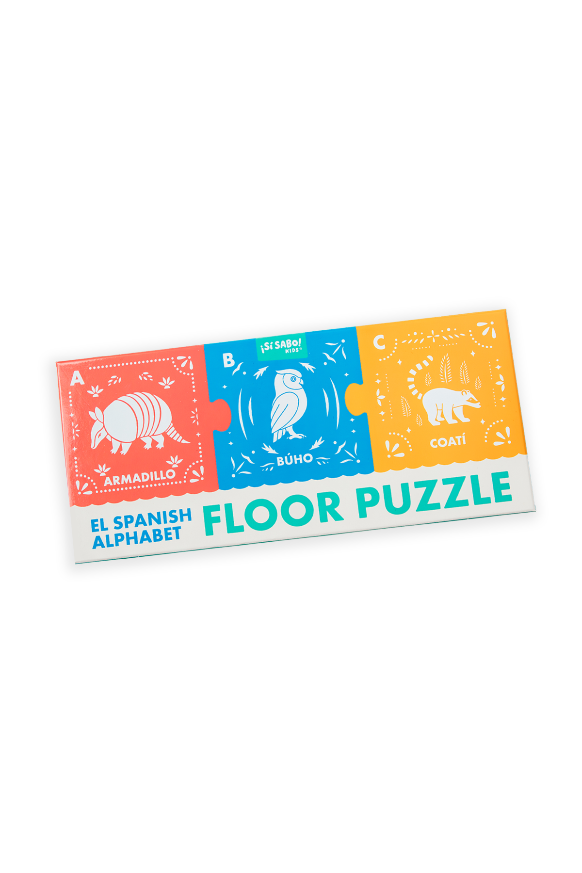 El Spanish Alphabet Jumbo Floor Puzzle: 27-Piece ABC Puzzle