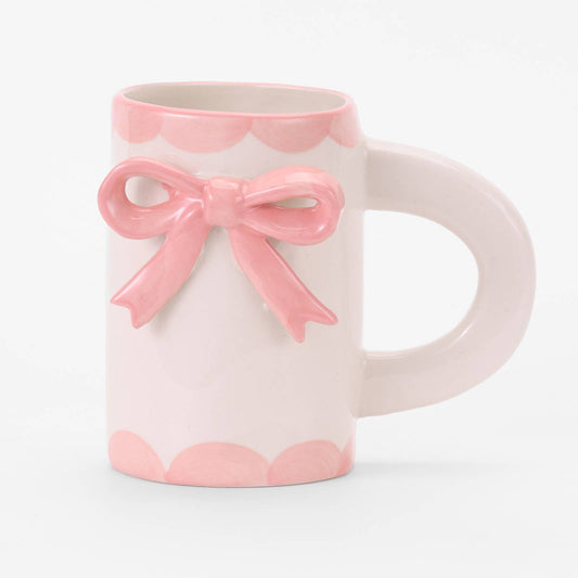 Bow Ceramic Coffee Mug