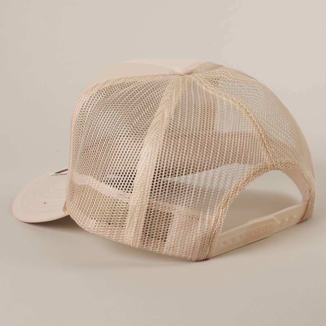 Trucker Hat: TAN