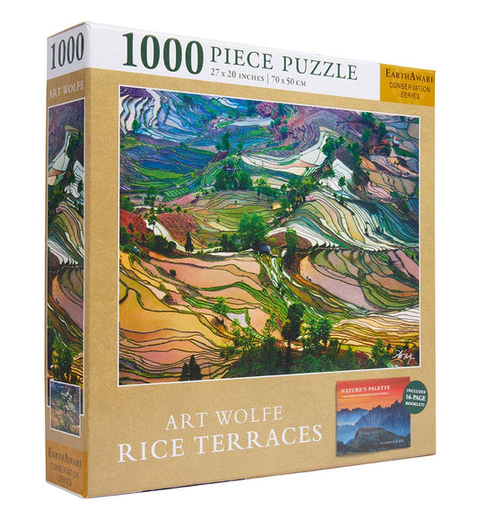 Art Wolfe: Rice Terraces Puzzle
