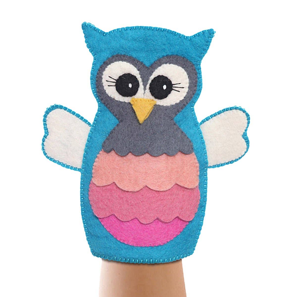 Owl Design Hand Puppets