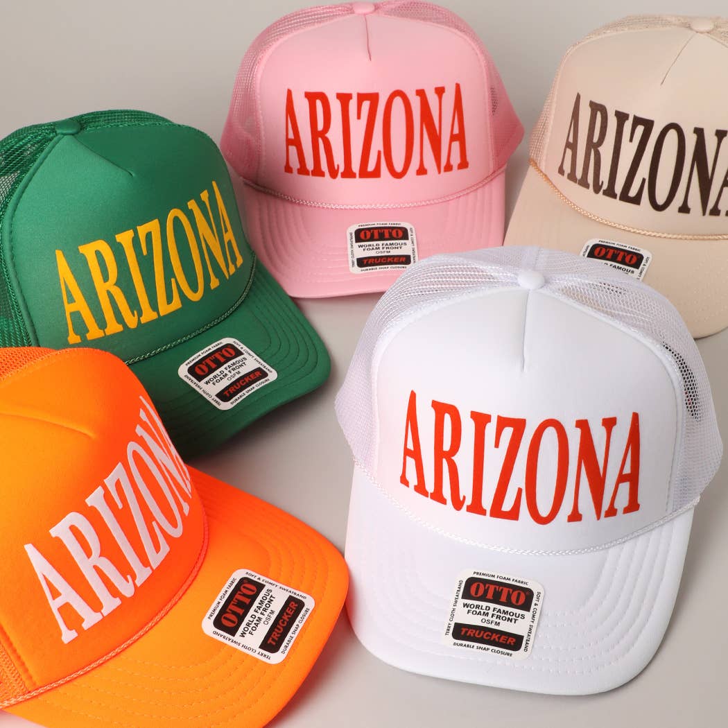 Trucker Hat: White