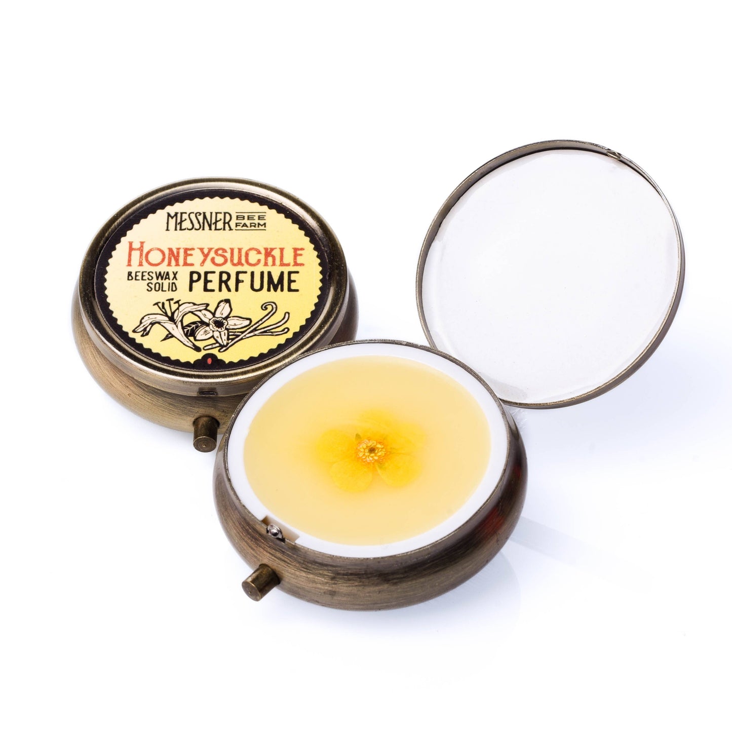 Solid Perfume - Honeysuckle - Handmade with Beeswax