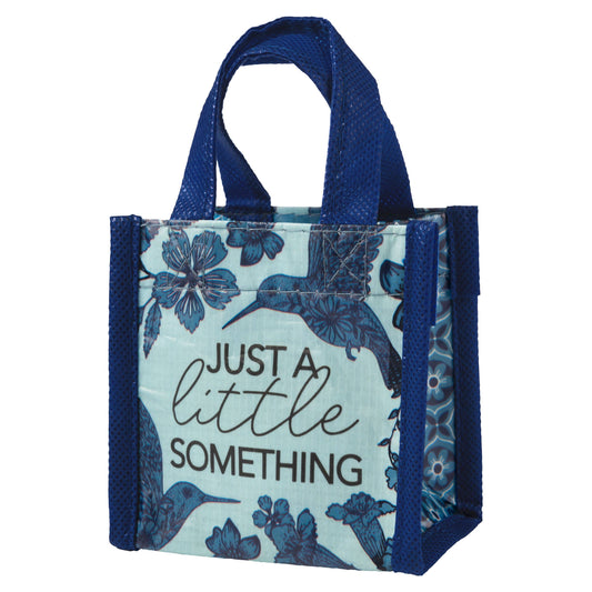 Recycled Tiny Gift Bag: Hummingbird