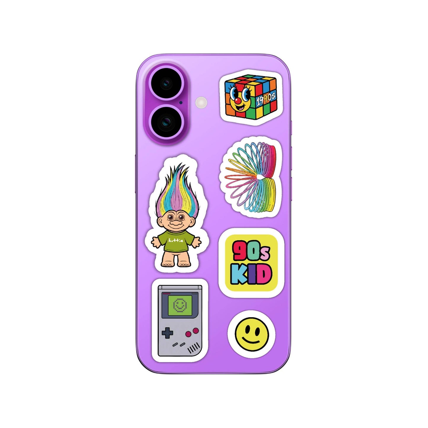 90s kid A5 Sticker Sheet