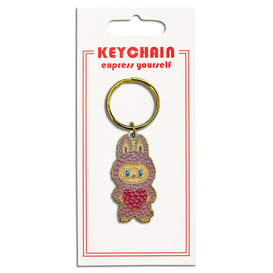 Monster Heart Keychain