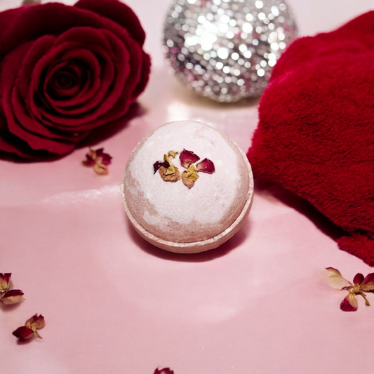 Wild Rose Botanic Large Bath Bomb - 8oz