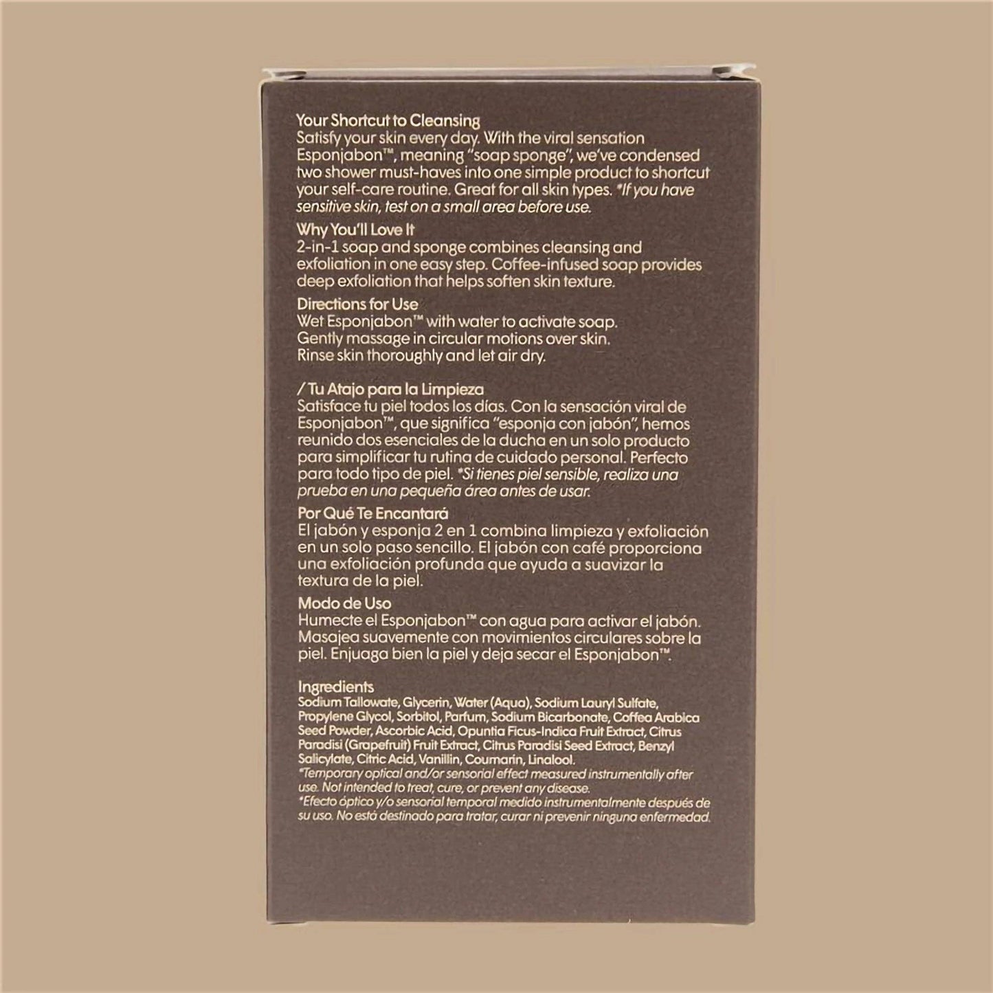 Esponjabon Coffee, Circulation Boosting Effect