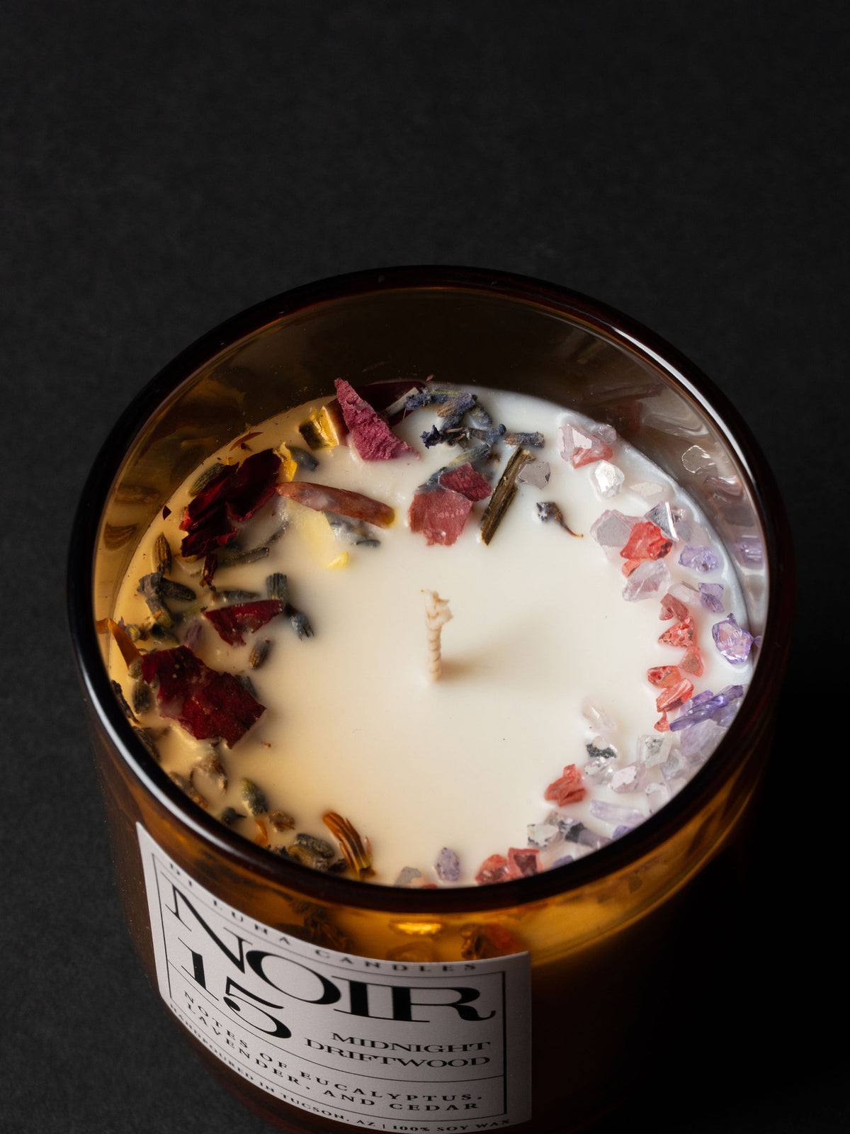 10oz Noir 15 Candle